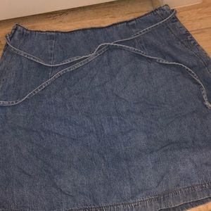 Vintage denim skort